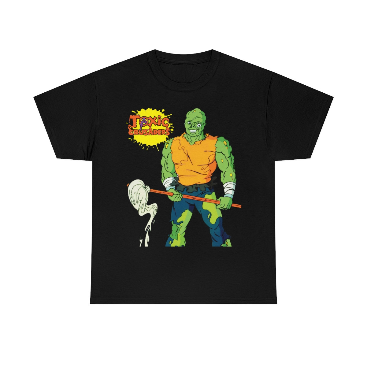 Toxie and The Toxic Crusaders 80s cartoon Troma Short Sleeve Tee