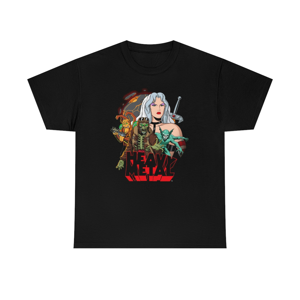 Heavy Metal movie  Unisex Heavy Cotton Tee