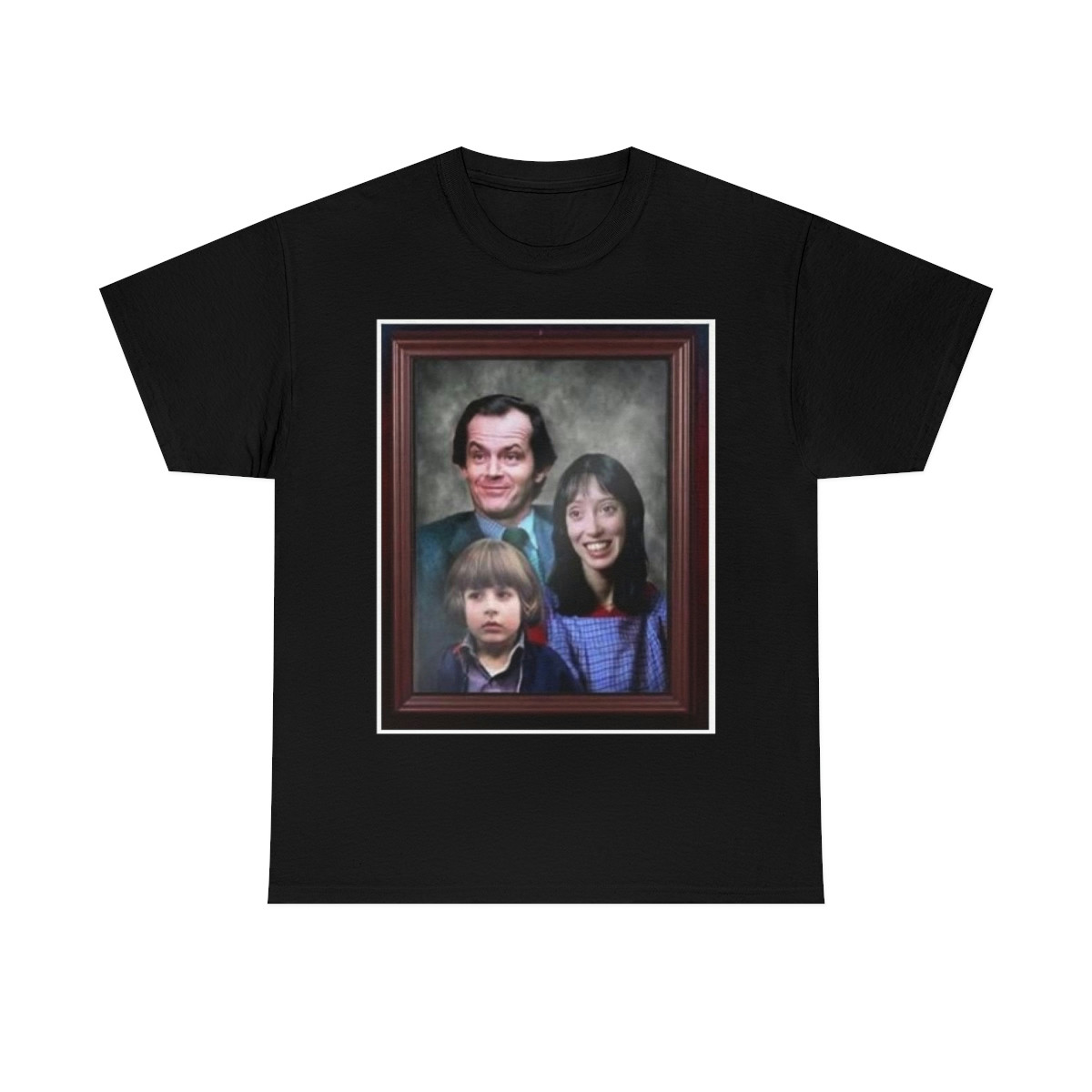 The Torrance Family Jack Wendy, Danny The Shining Movie  Unisex Heavy Cotton Tee