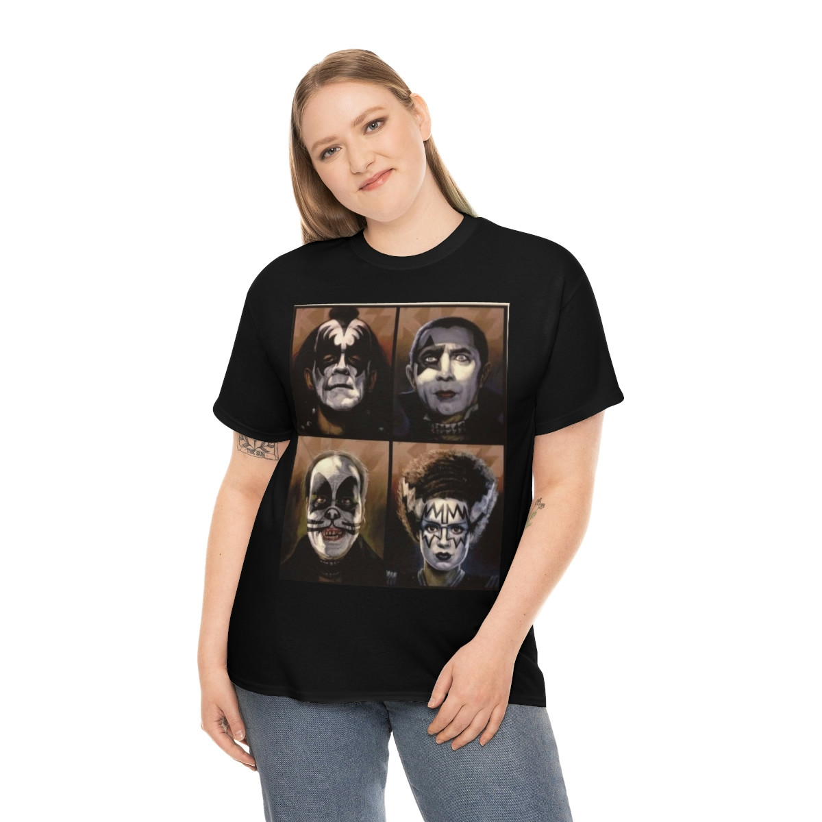 KISS Classic Monsters In Makeup Men's Short Sleeve Tee