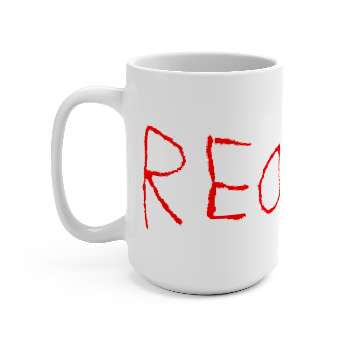 The Shining REDRUM white Mug 15oz