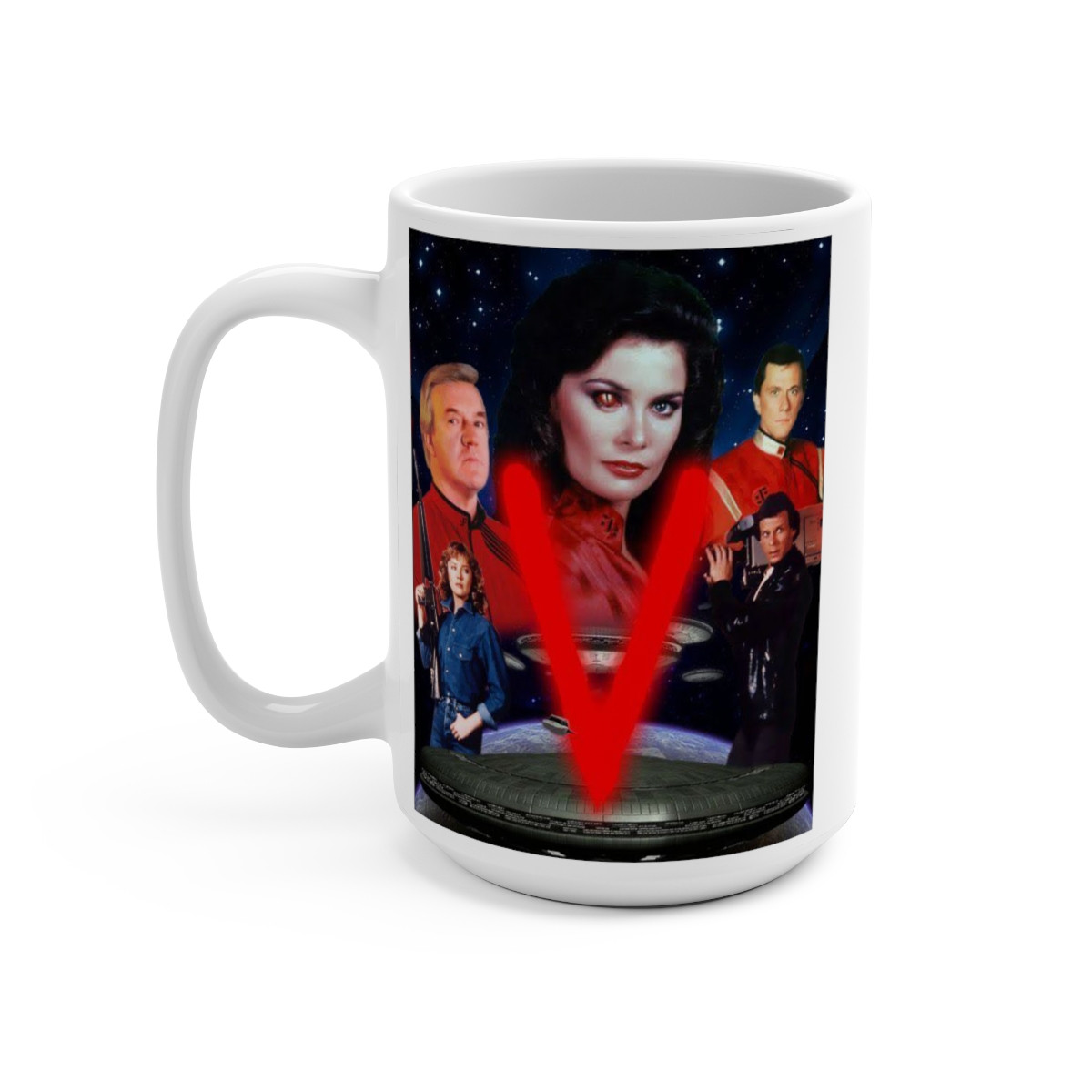 V the Visitors cast Mug 15oz