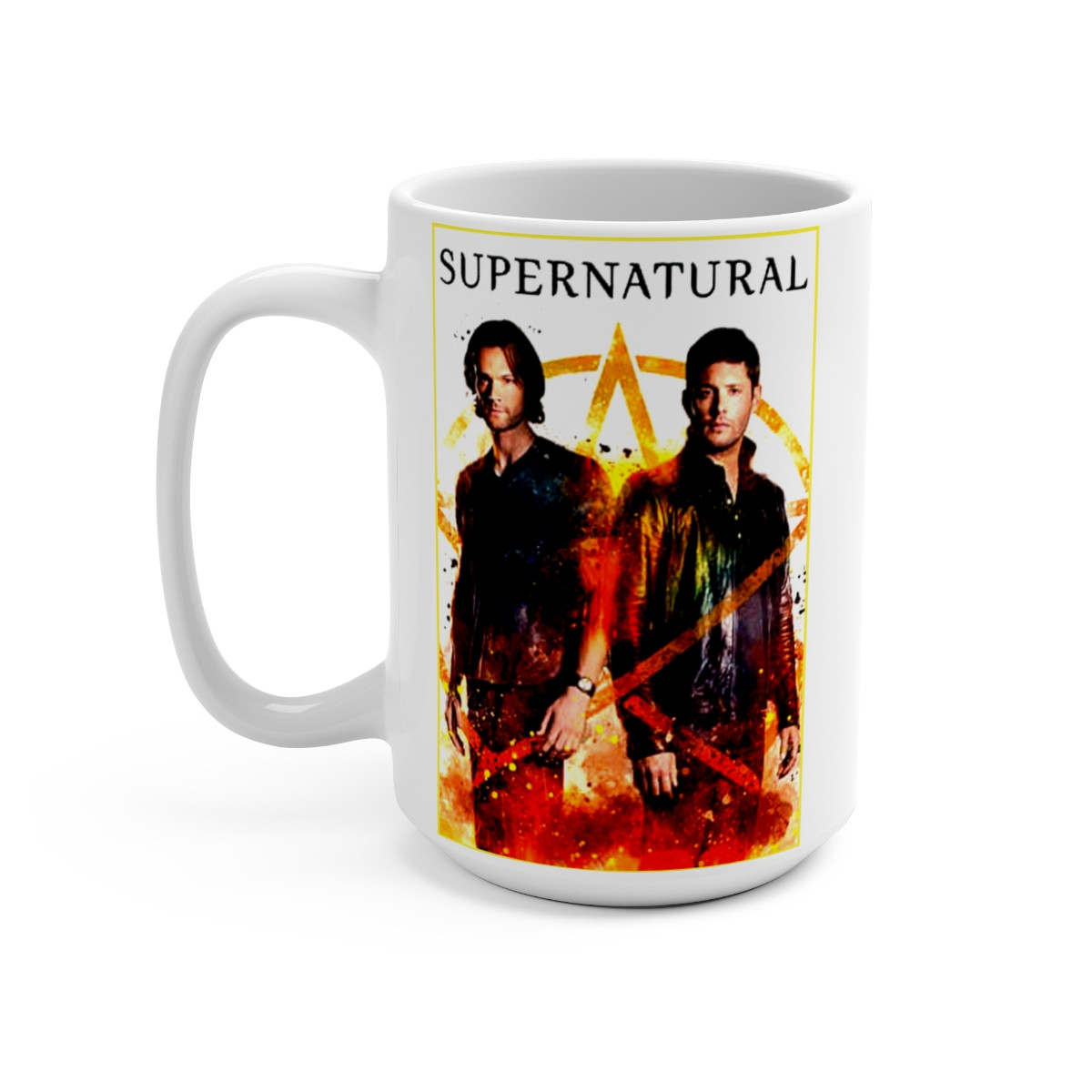Supernatural Sam & Dean Winchester  Mug 15oz