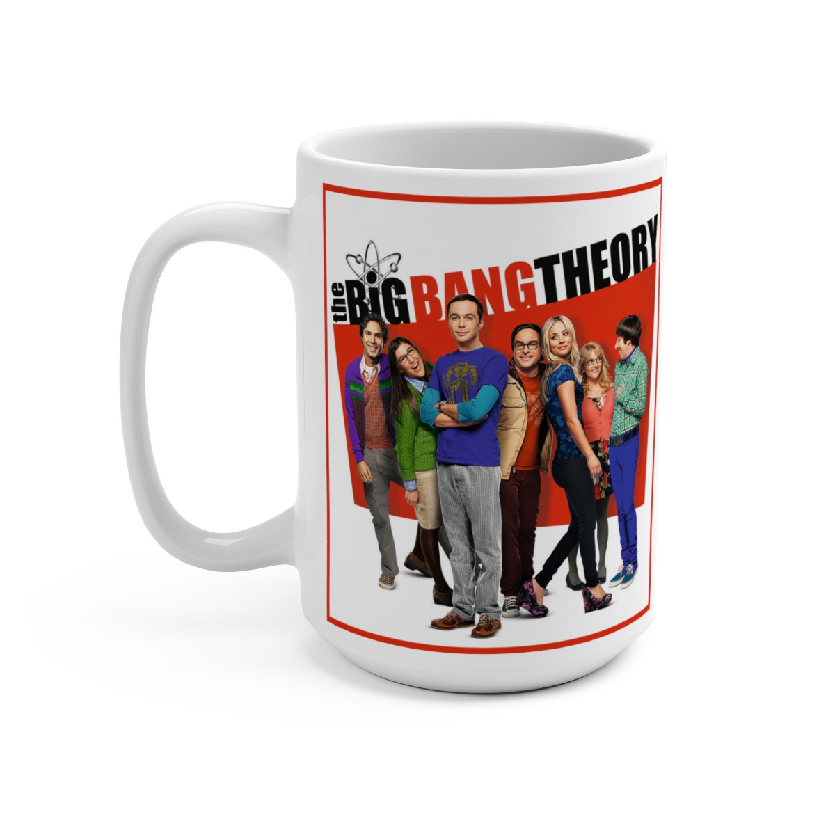 The Big Bang Theory cast Mug 15oz