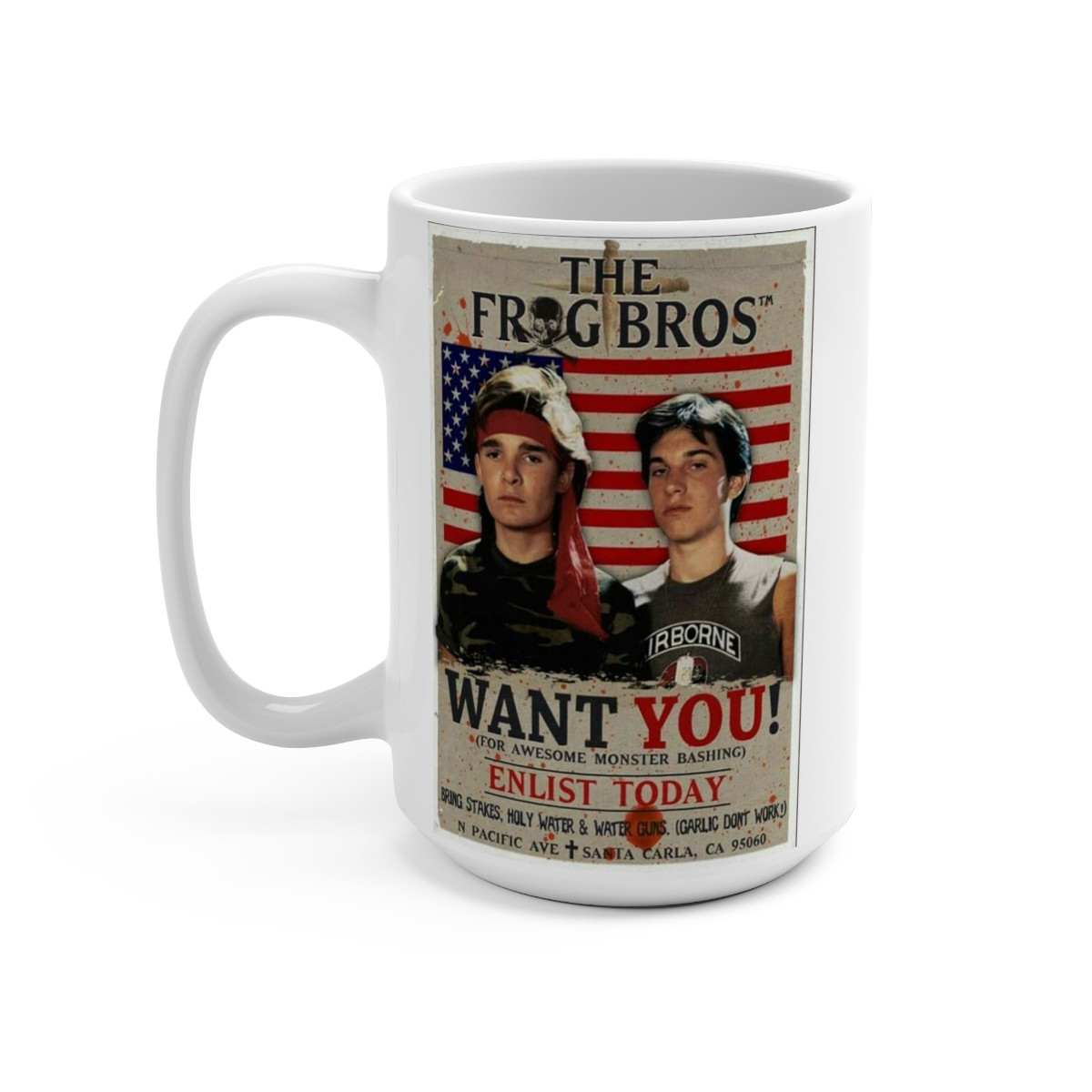 The Frog Bros of The Lost Boys  Mug 15oz