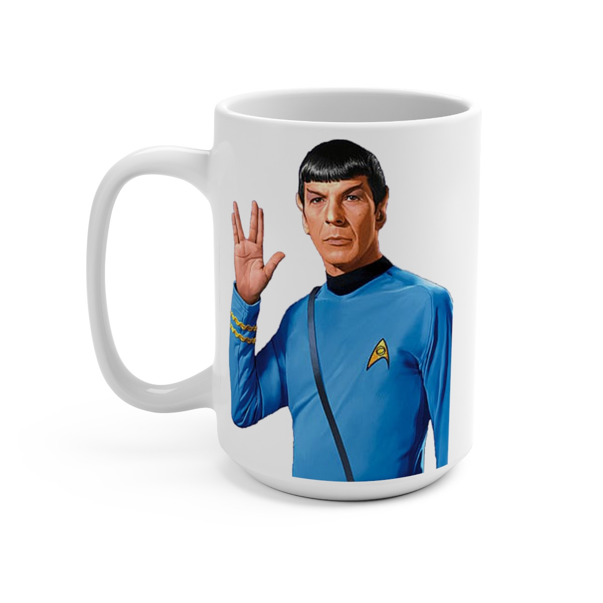 Star Trek tos Spock  Mug 15oz
