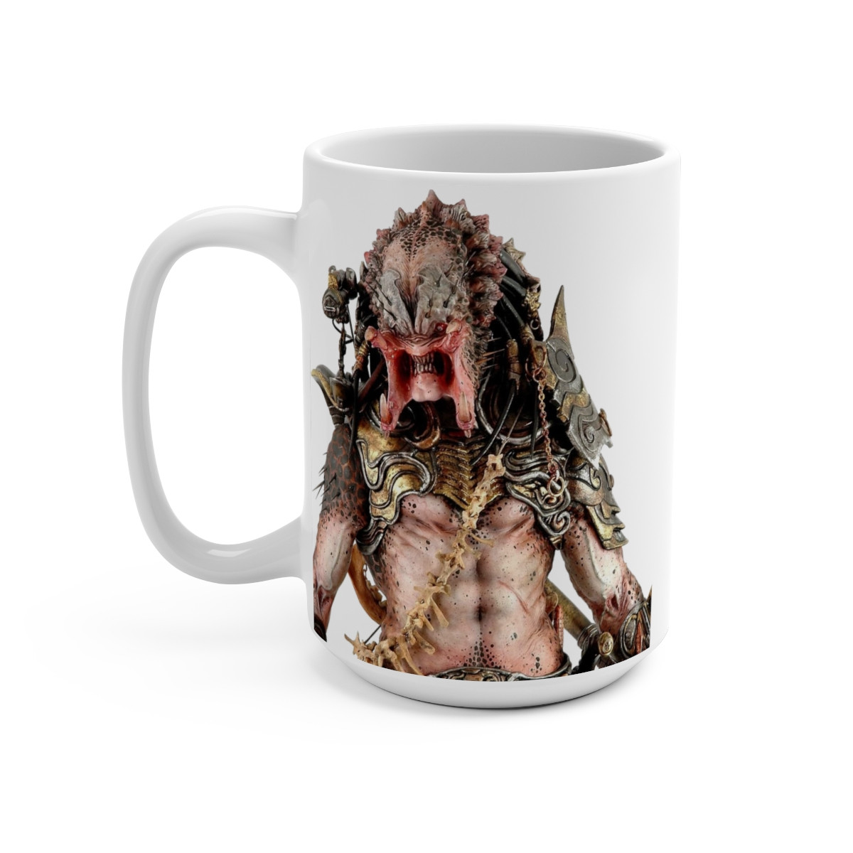 Predator Alien Warrior growl  Mug 15oz