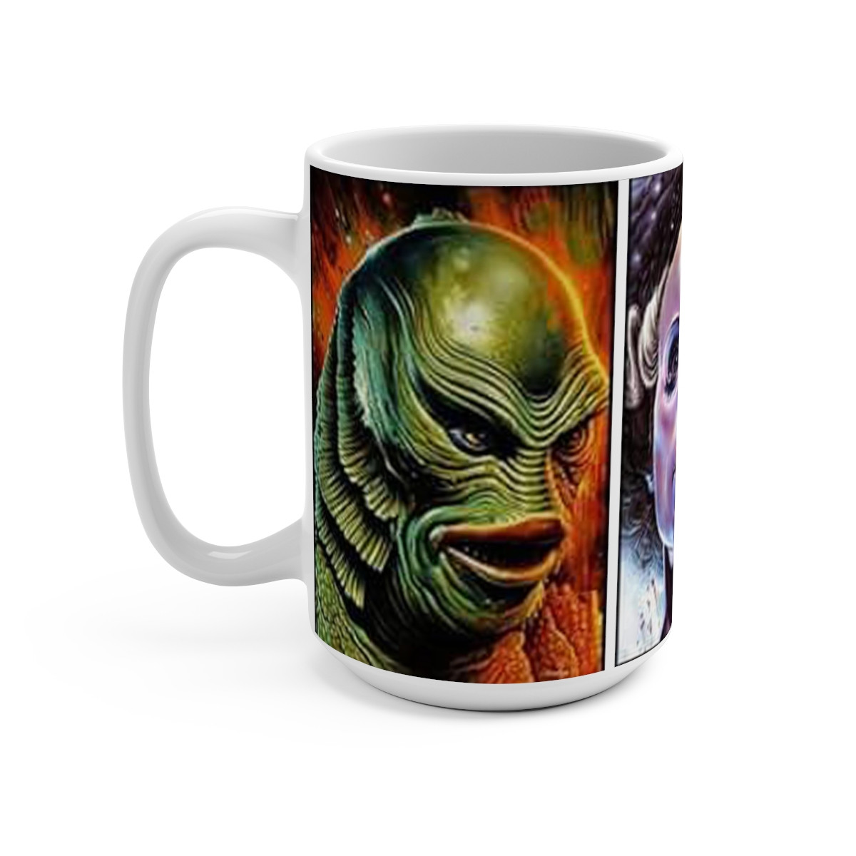 Mummy Bride Creature  white Mug 15oz