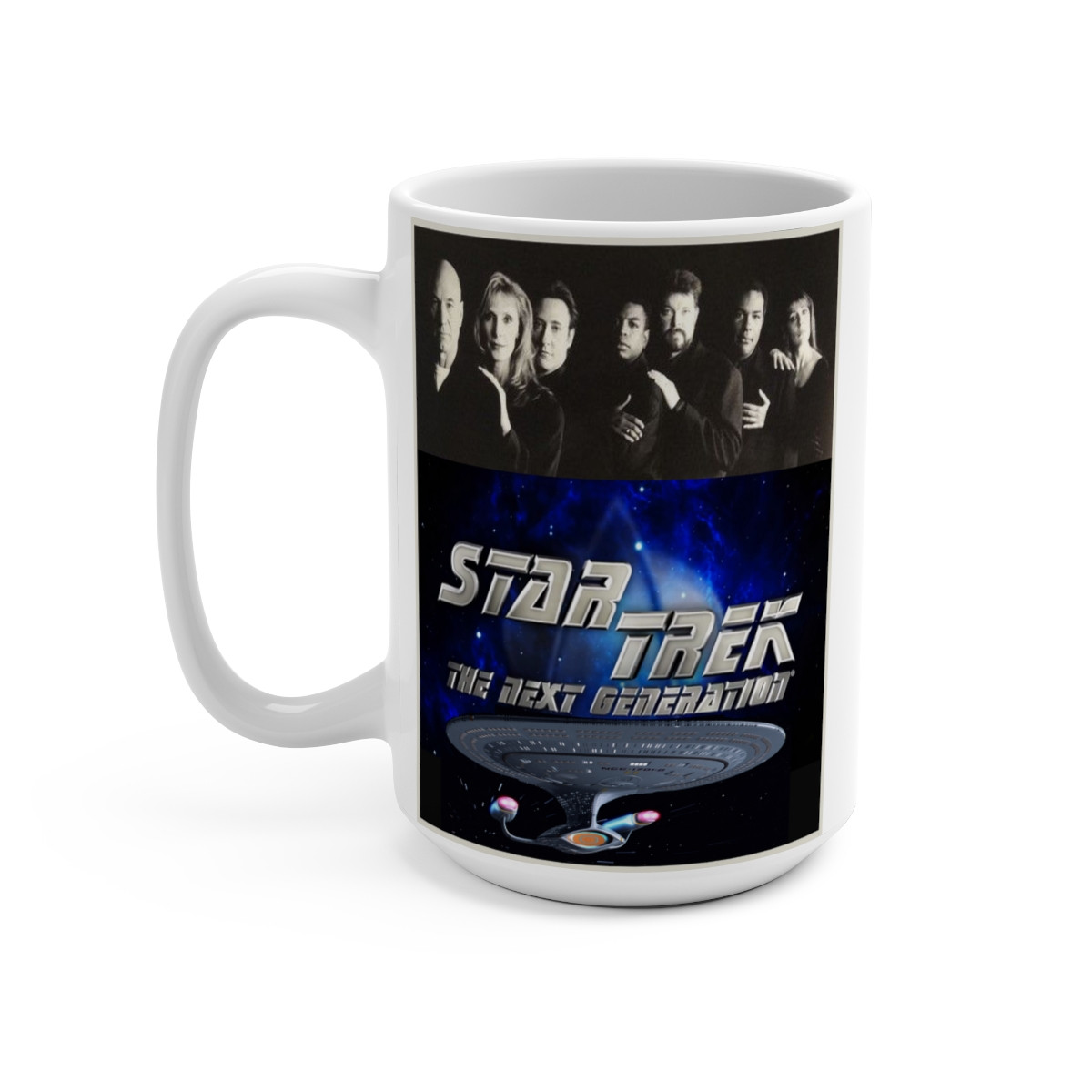 Star Trek TNG Cast Mug 15oz