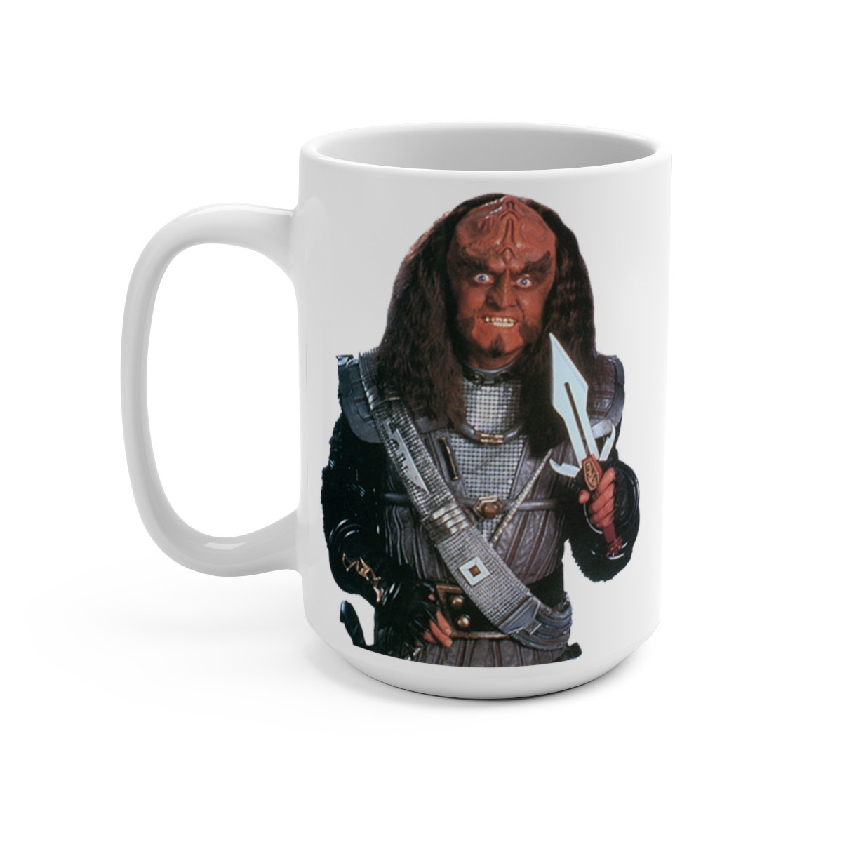 Star Trek TNG Klingon Gowron Mug 15oz