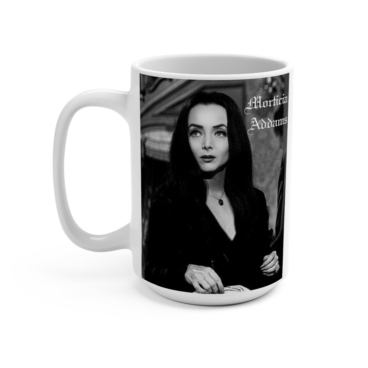 The Addams Family mrs. Morticia Addams Mug 15oz