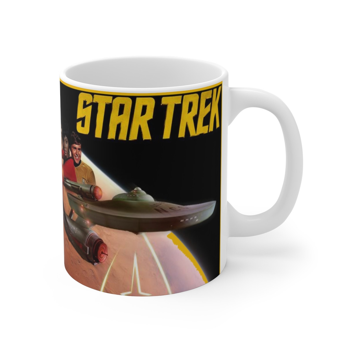 STAR TREK TOS Mug 11oz