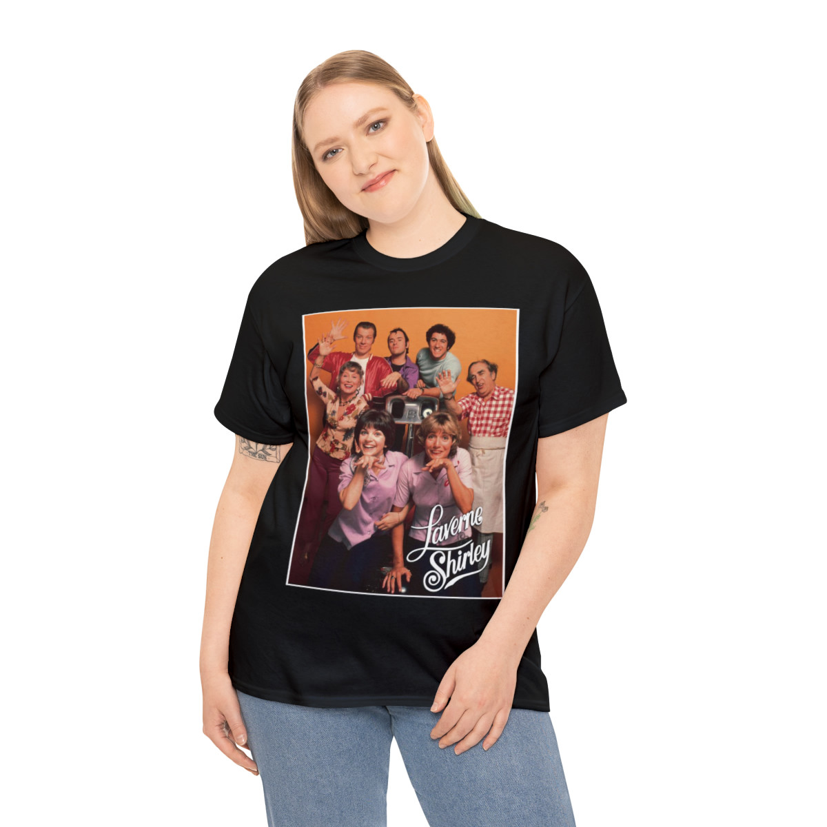 Lavern and Shirley 70s tv Classic Short Sleeve Tee