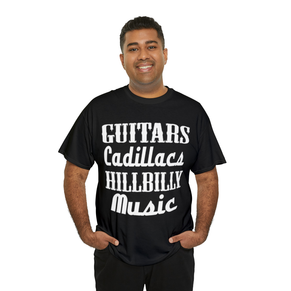 Guitars Cadillacs Hillbilly Music Short Sleeve Tee