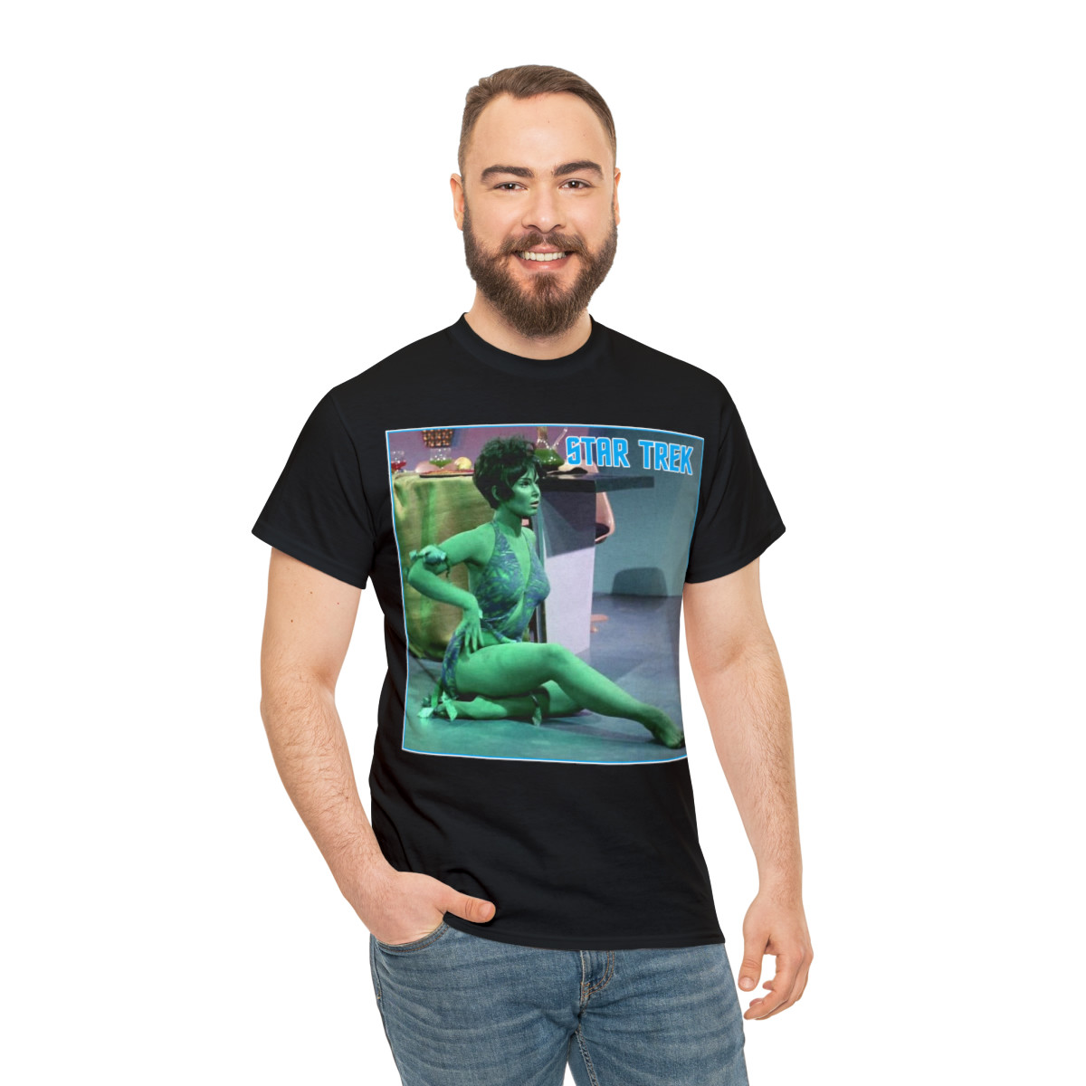 STAR TREK TOS Marta Orion Slave Girl Mental Patient 2 Unisex Heavy Cotton Tee