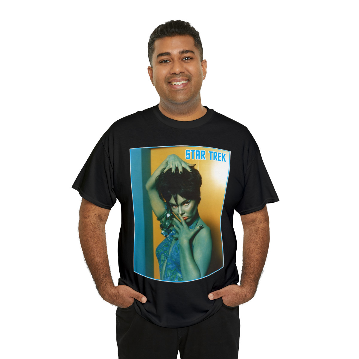 STAR TREK TOS Marta Orion Slave Girl Mental Patient 1 Unisex Heavy Cotton Tee