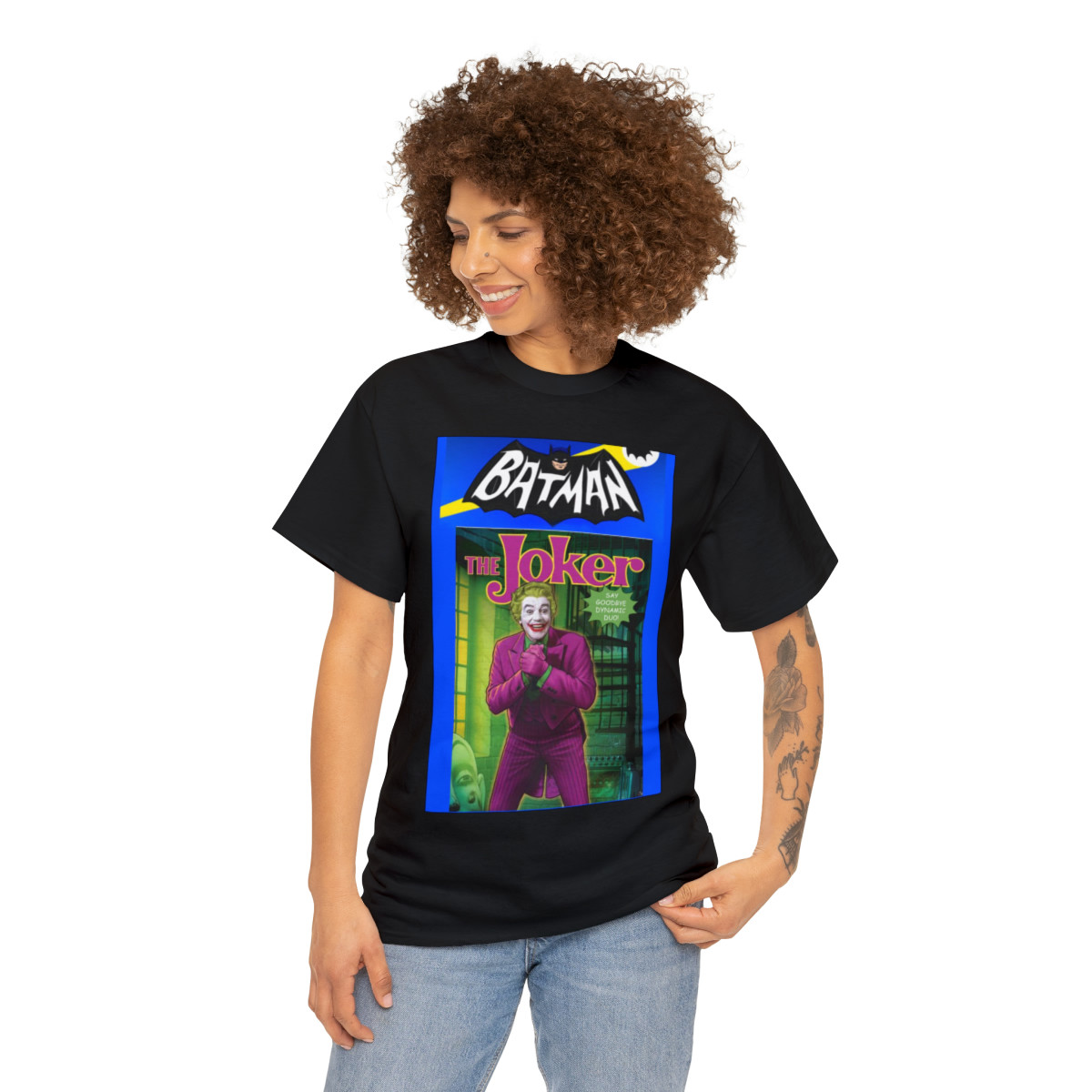 BATMAN 1966 TV Show Joker Short Sleeve Tee