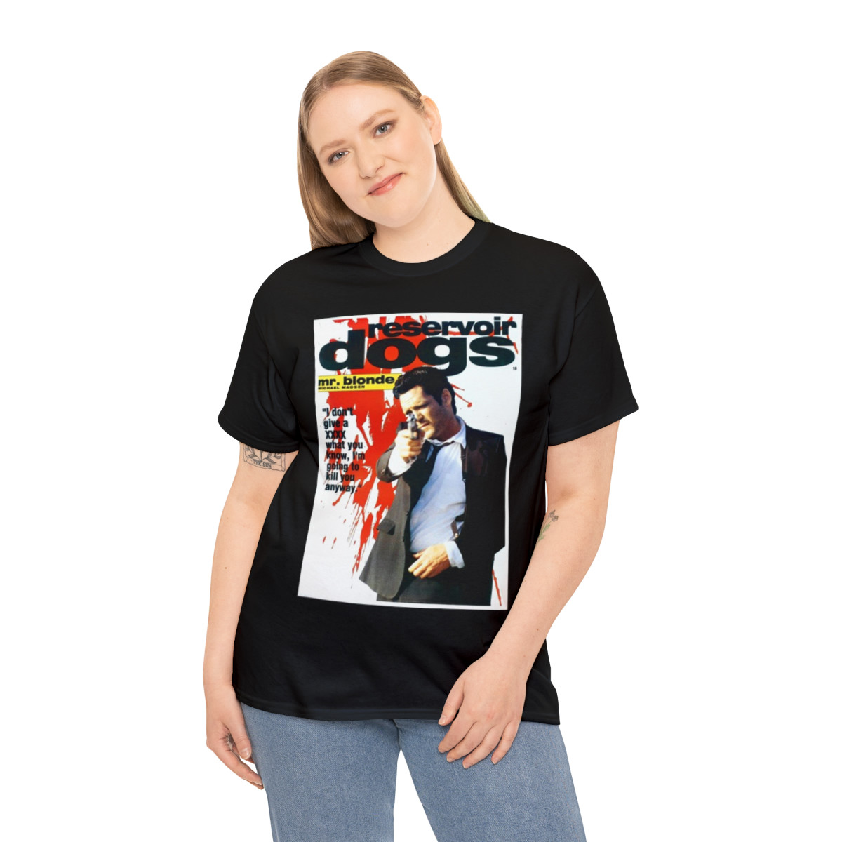 Reservoir Dogs Mr. Blonde Movie Poster  Short Sleeve Tee