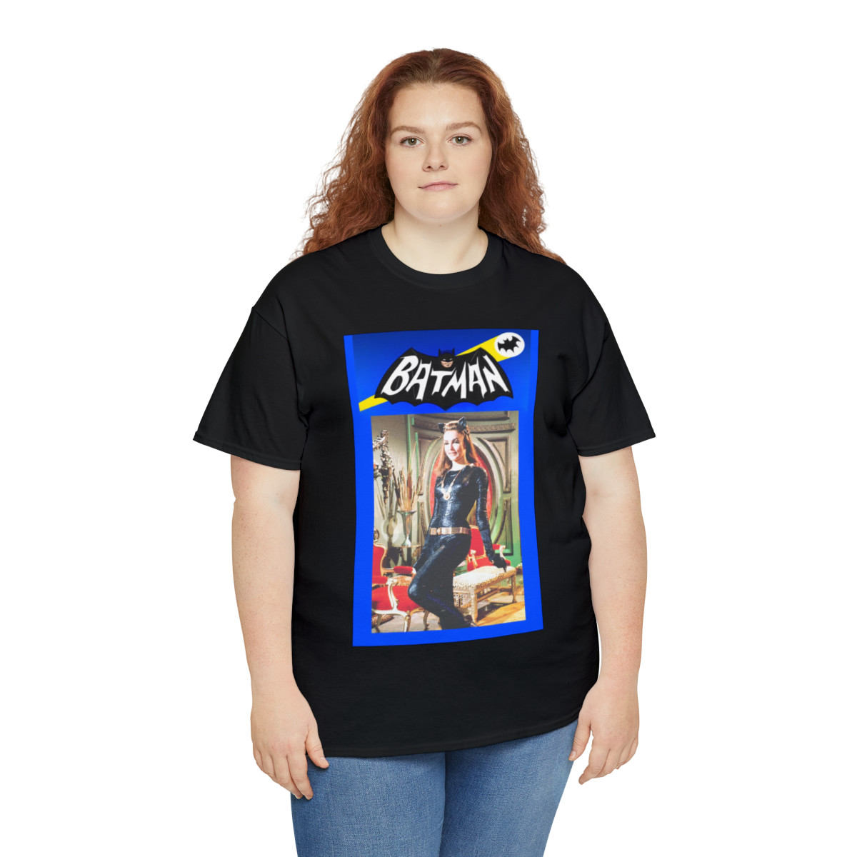 BATMAN 1966 TV Show Catwoman Short Sleeve Tee
