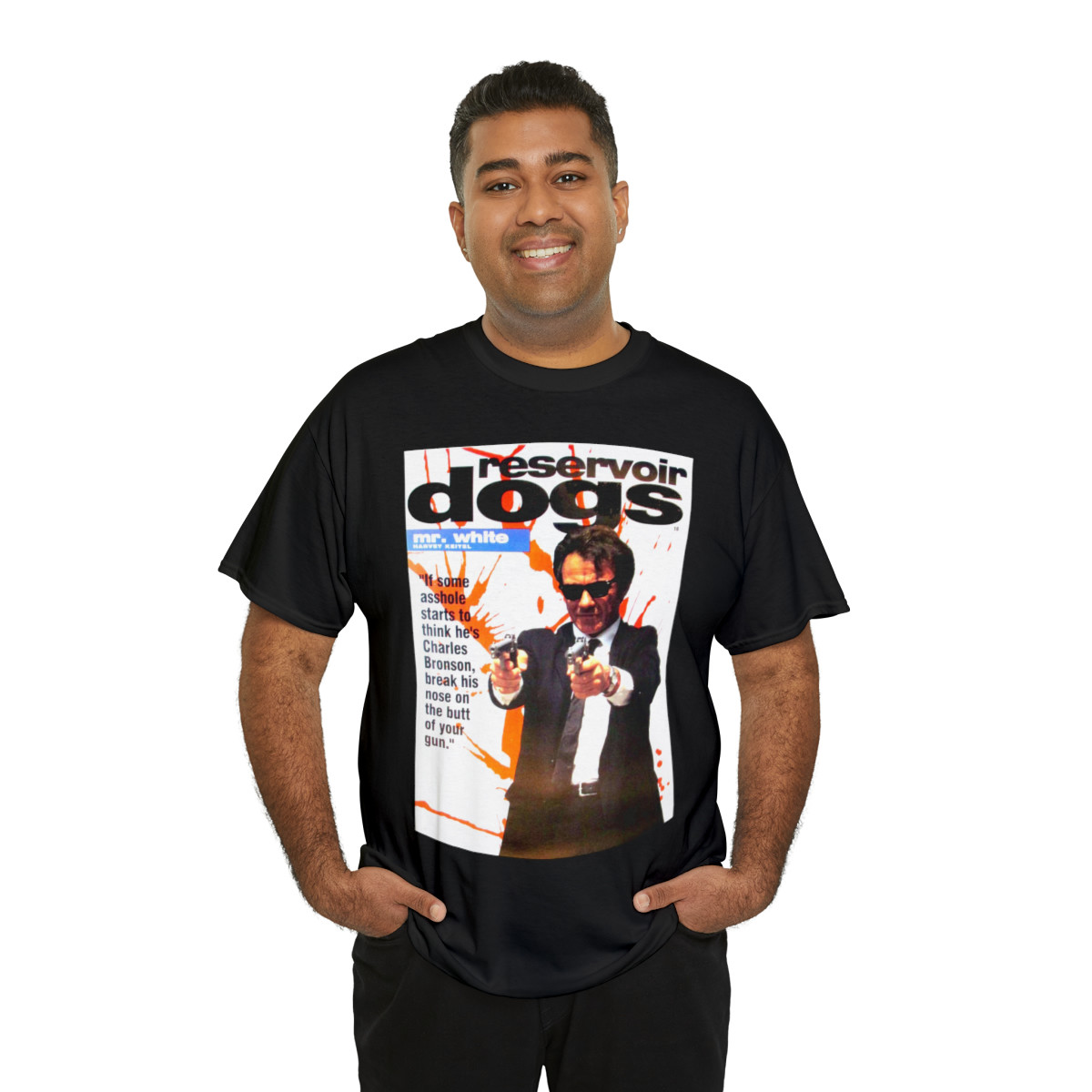Reservoir Dogs Mr. White Movie Poster Short Sleeve Tee