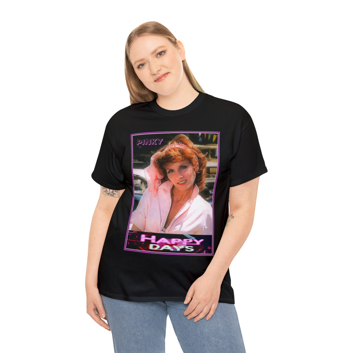 Happy Days Pinky Tuscadero  Short Sleeve Tee