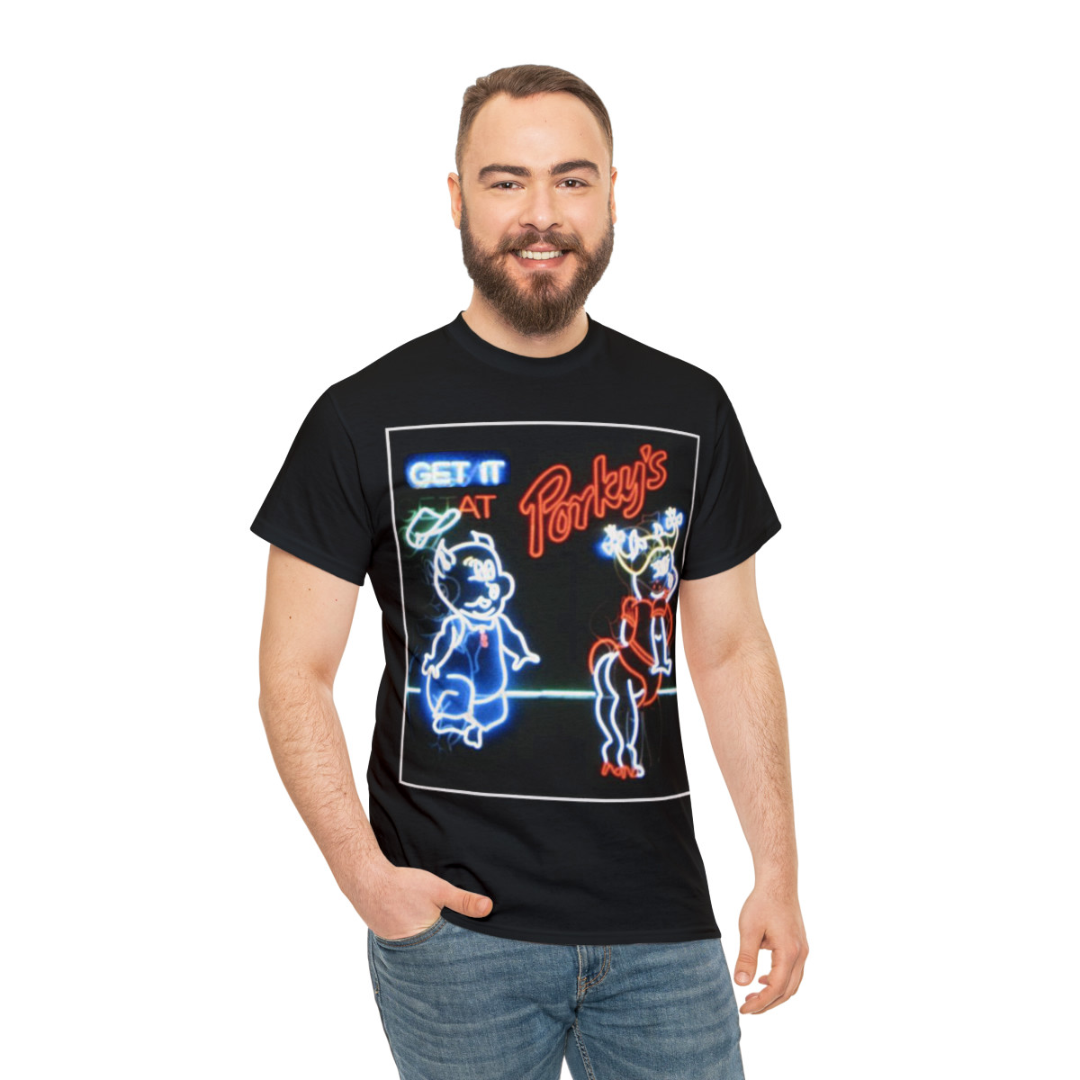 PORKYS Get it at Porkys  Short Sleeve Tee
