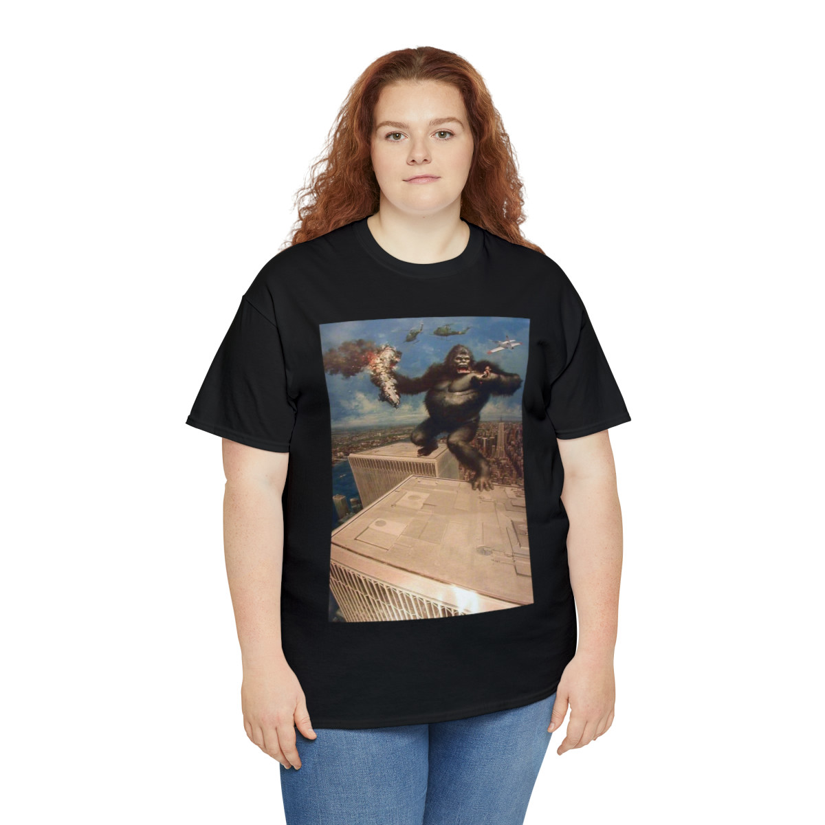 KING KONG On Top Of The WTC Short Sleeve Tee