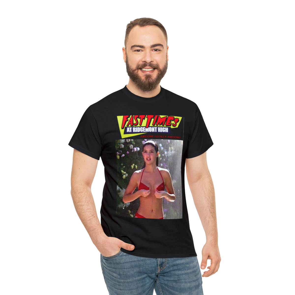Fast Times At Ridgemont High Pheobe Cates Linda swim Men's Short Sleeve T Shirt