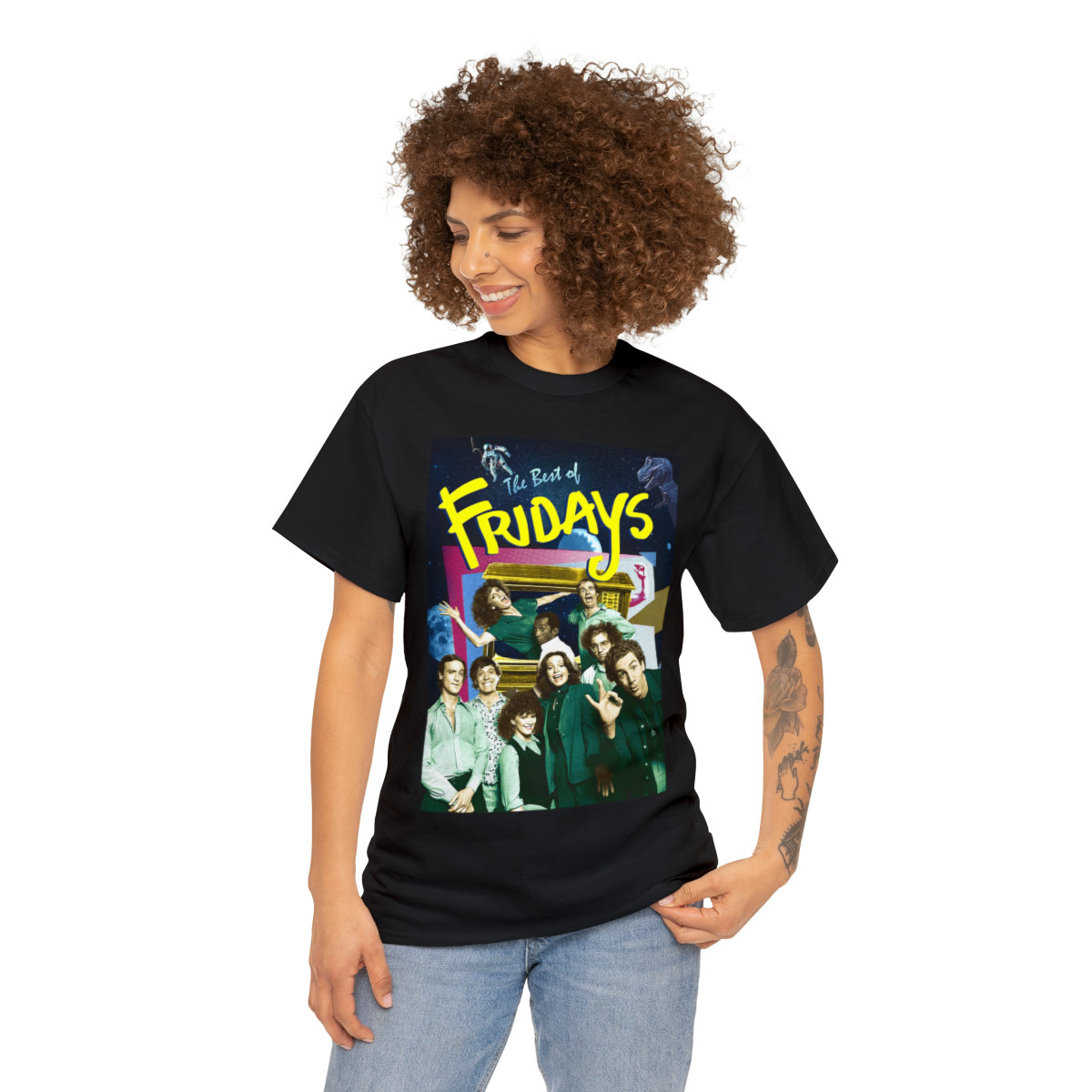 FRIDAYS TV Show Early 1980s Men's Short Sleeve T Shirt