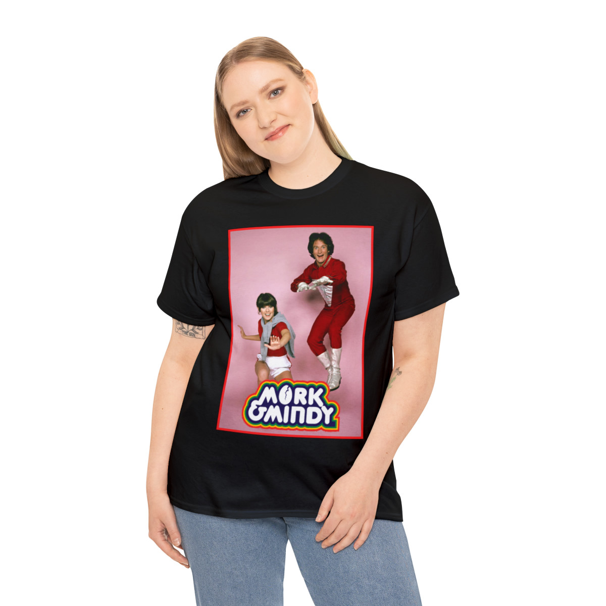 Mork and Mindy Robin Williams Men's Short Sleeve T Shirt