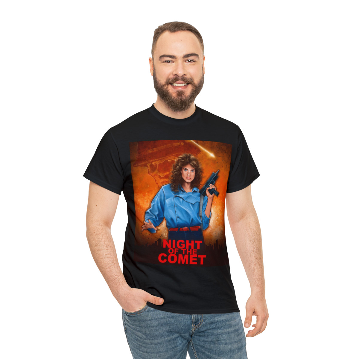 Night Of The Comet Regina  Men's Short Sleeve T Shirt