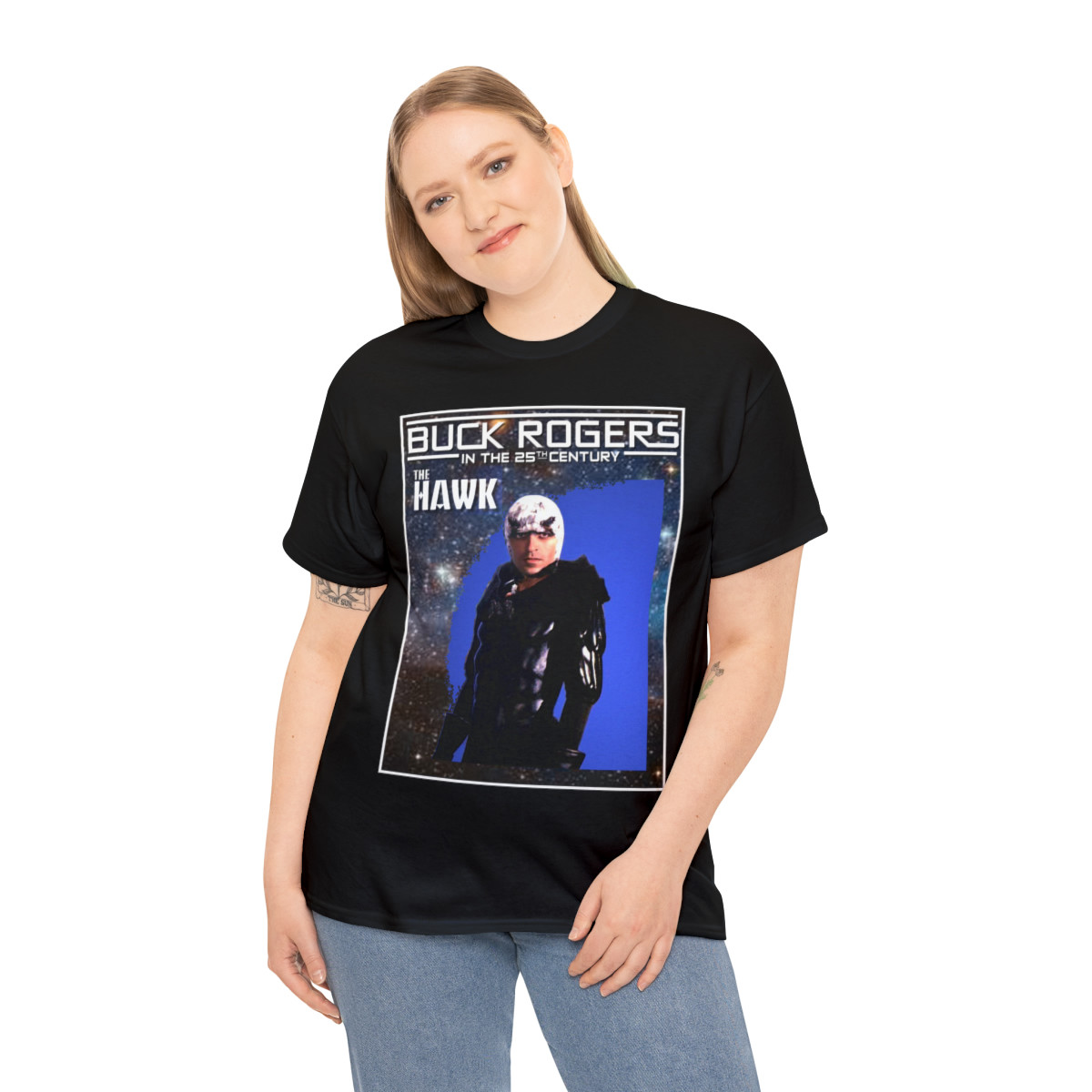 Buck Rogers The Hawk Unisex Heavy Cotton Tee
