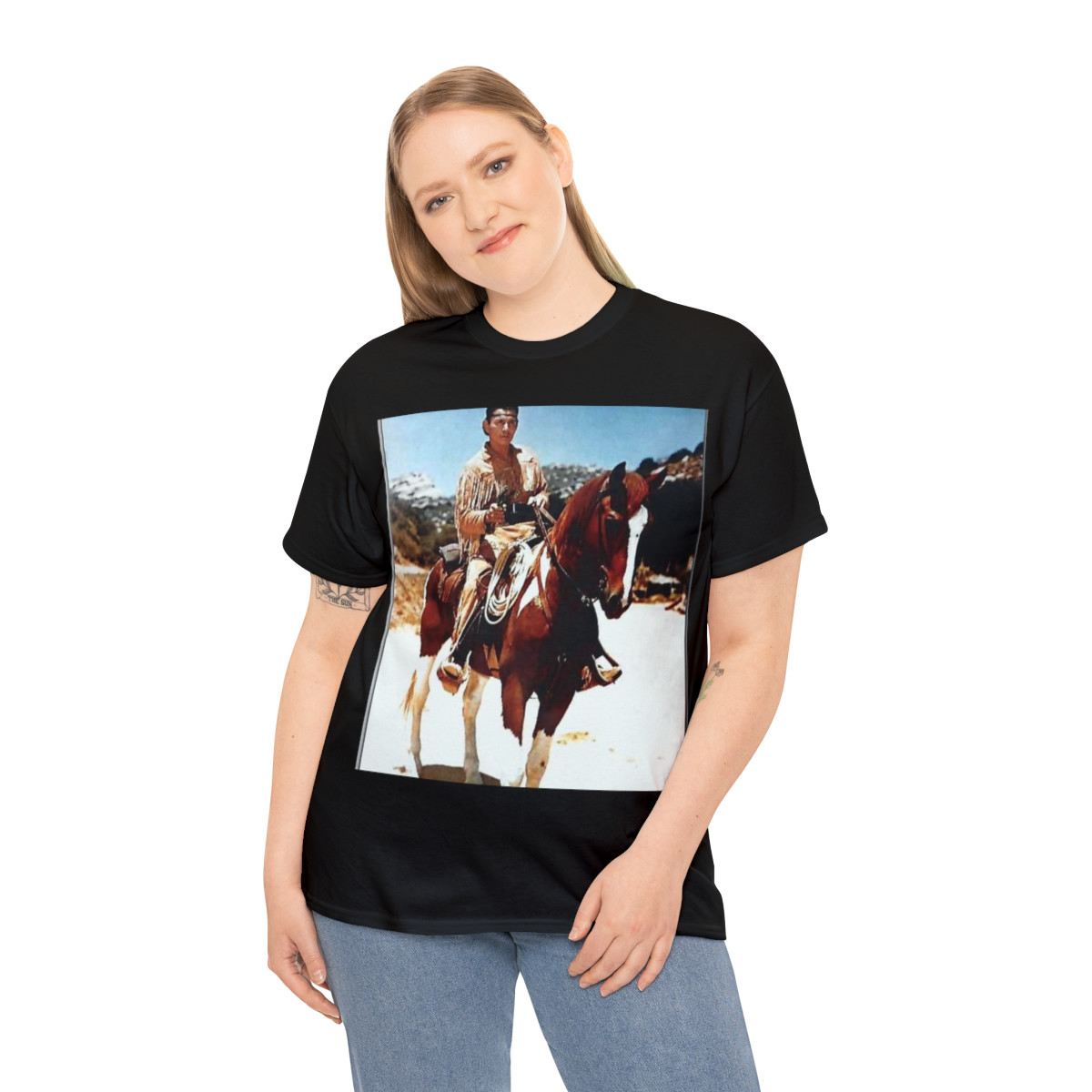 Lone Ranger TONTO and Scout Men's Short Sleeve Tee