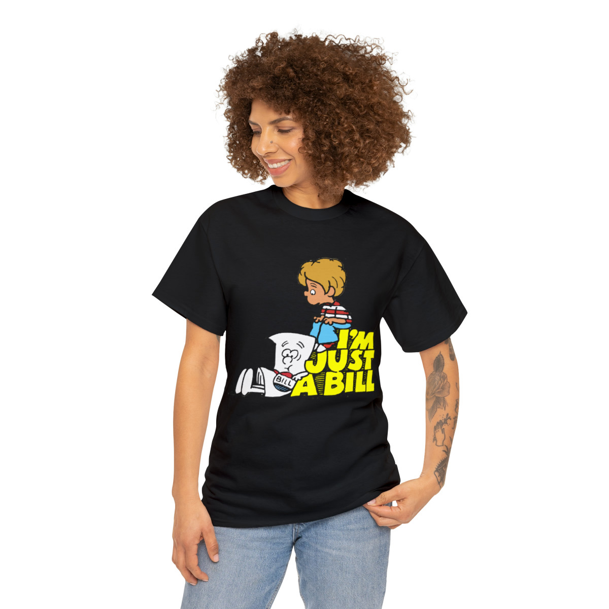 Schoolhouse Rock I'm Just A Bill  Men's Short Sleeve T Shirt