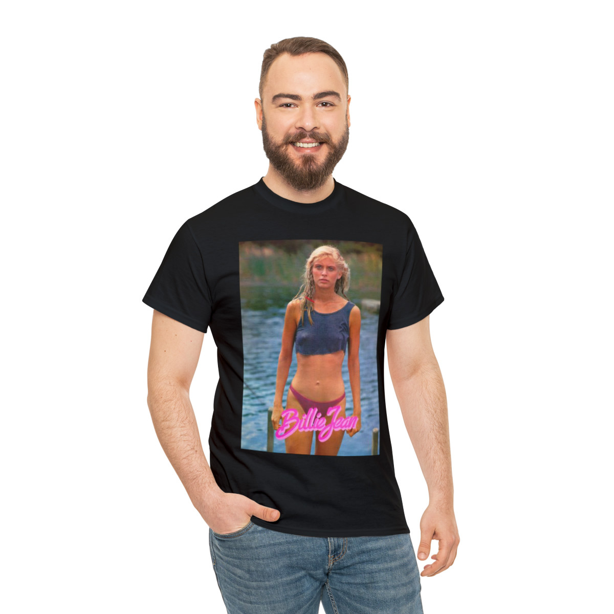 Legend of Billie Jean Swimin' Hole Pic Short Sleeve Tee
