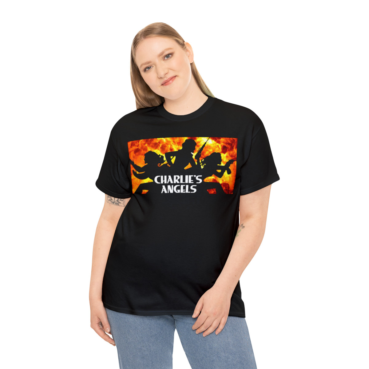 Charlie's Angels show logo Short Sleeve Tee