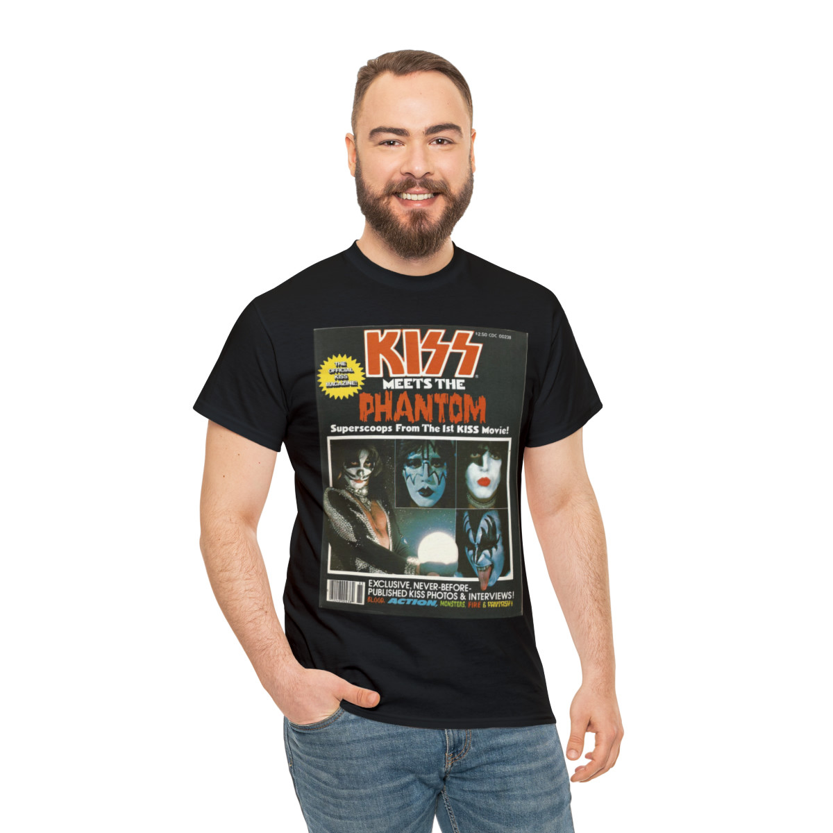 KISS Meets the PHANTOM Magazine Short Sleeve Tee