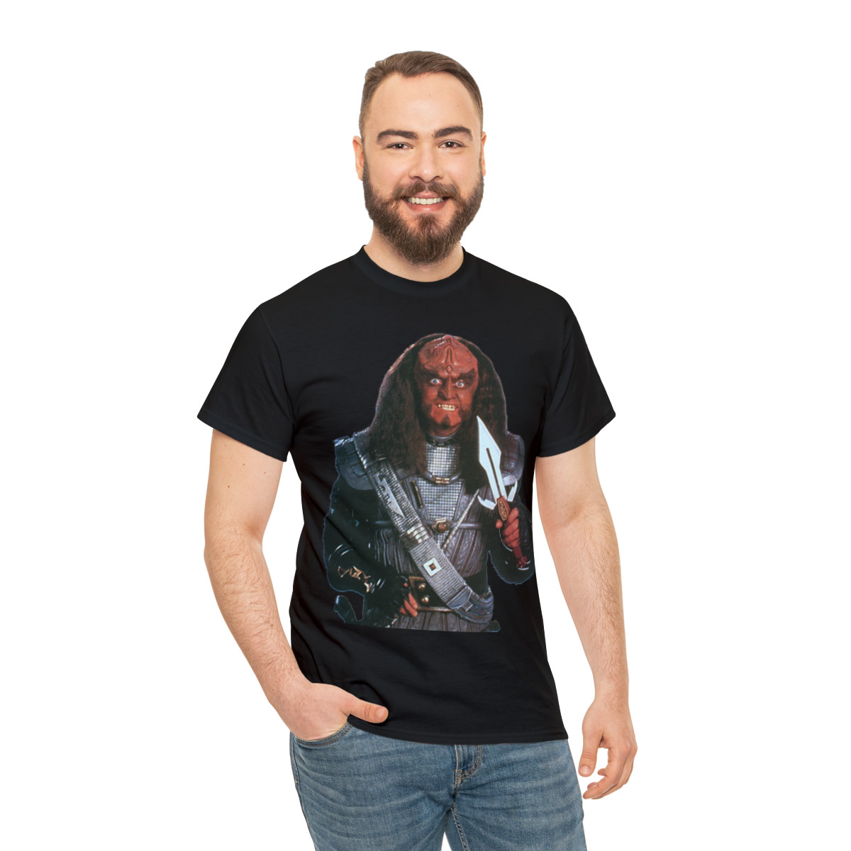 Chancellor Gowron of Star Trek TNG  Short Sleeve T Shirt