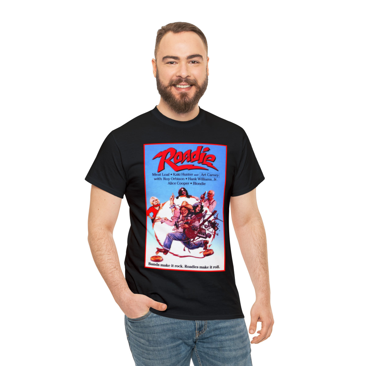 ROADIE Movie Poster Starring Meatloaf Short Sleeve T Shirt