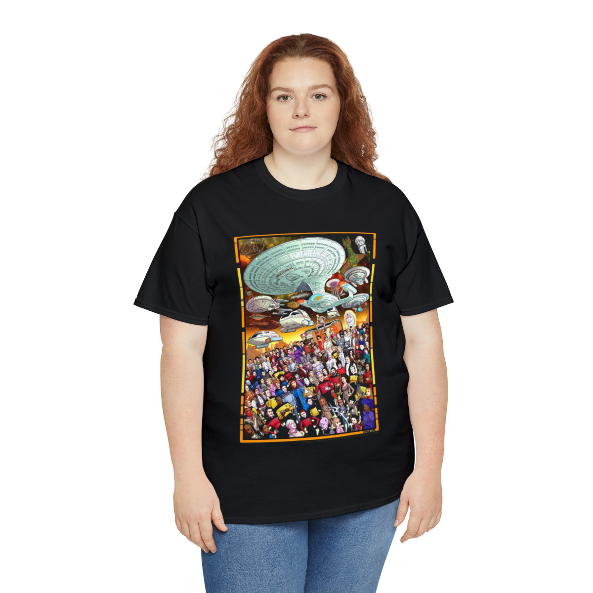 The Star Trek Universe Poster Short Sleeve T Shirt