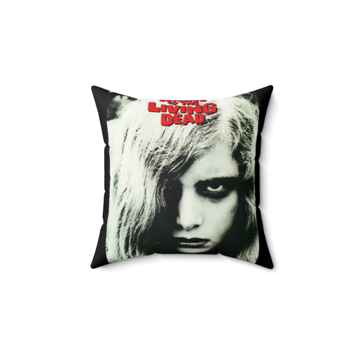 Night Of The Living Dead Spun Polyester Square Pillow