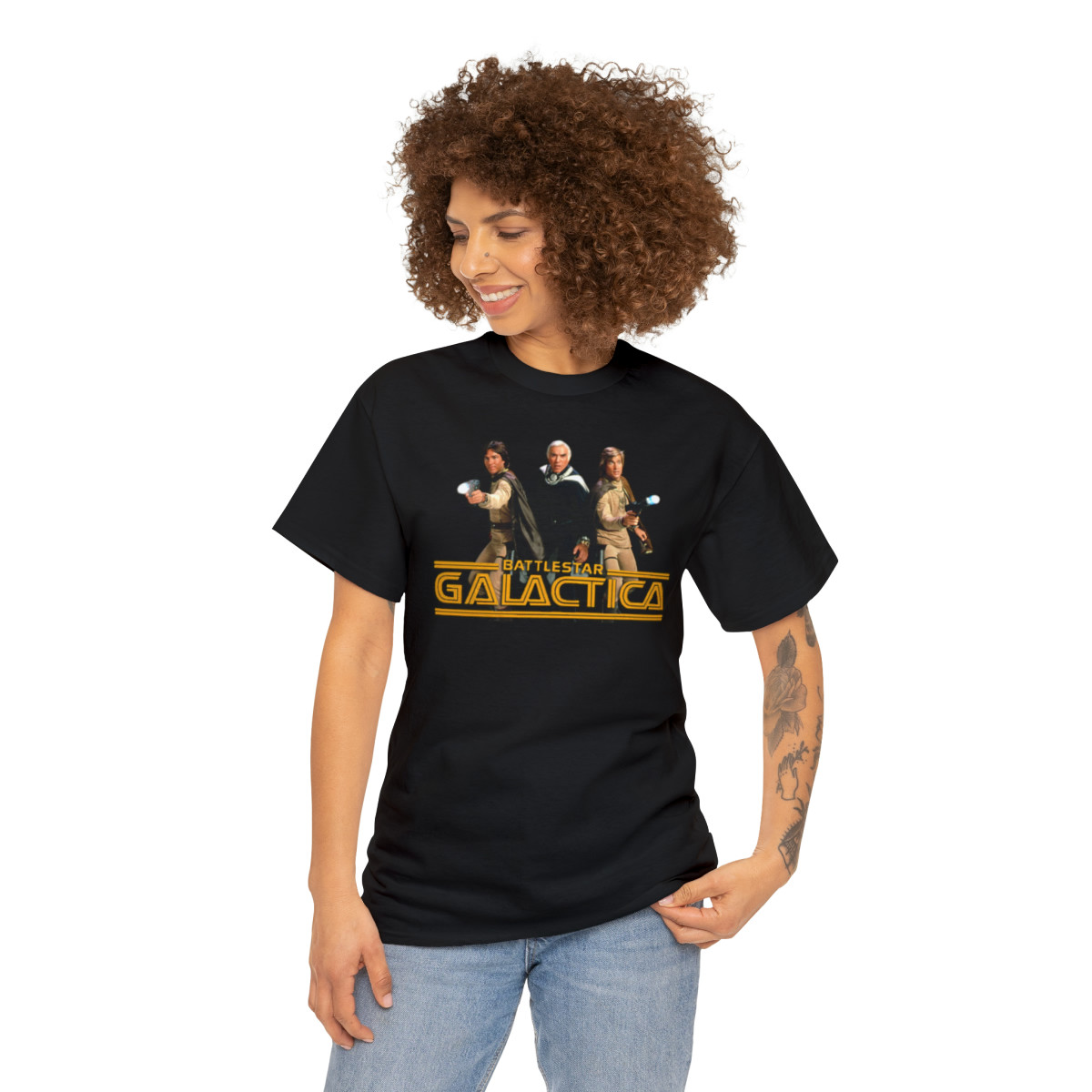 Battlestar Galactica STARS   Short Sleeve Tee