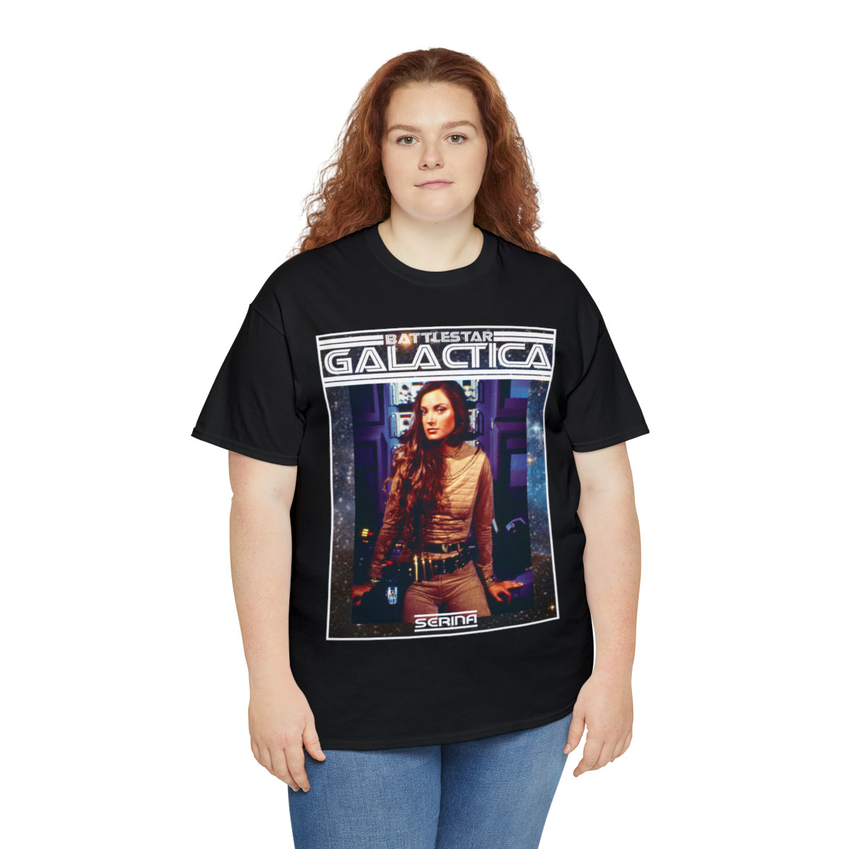 Battlestar Galactica Serina Unisex Heavy Cotton Tee
