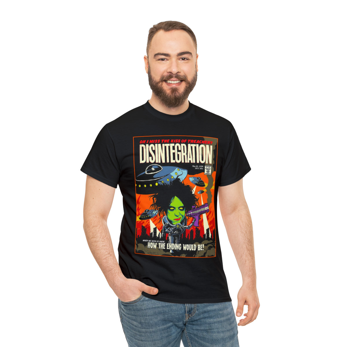 The Cure Disintegration Unisex Heavy Cotton Tee