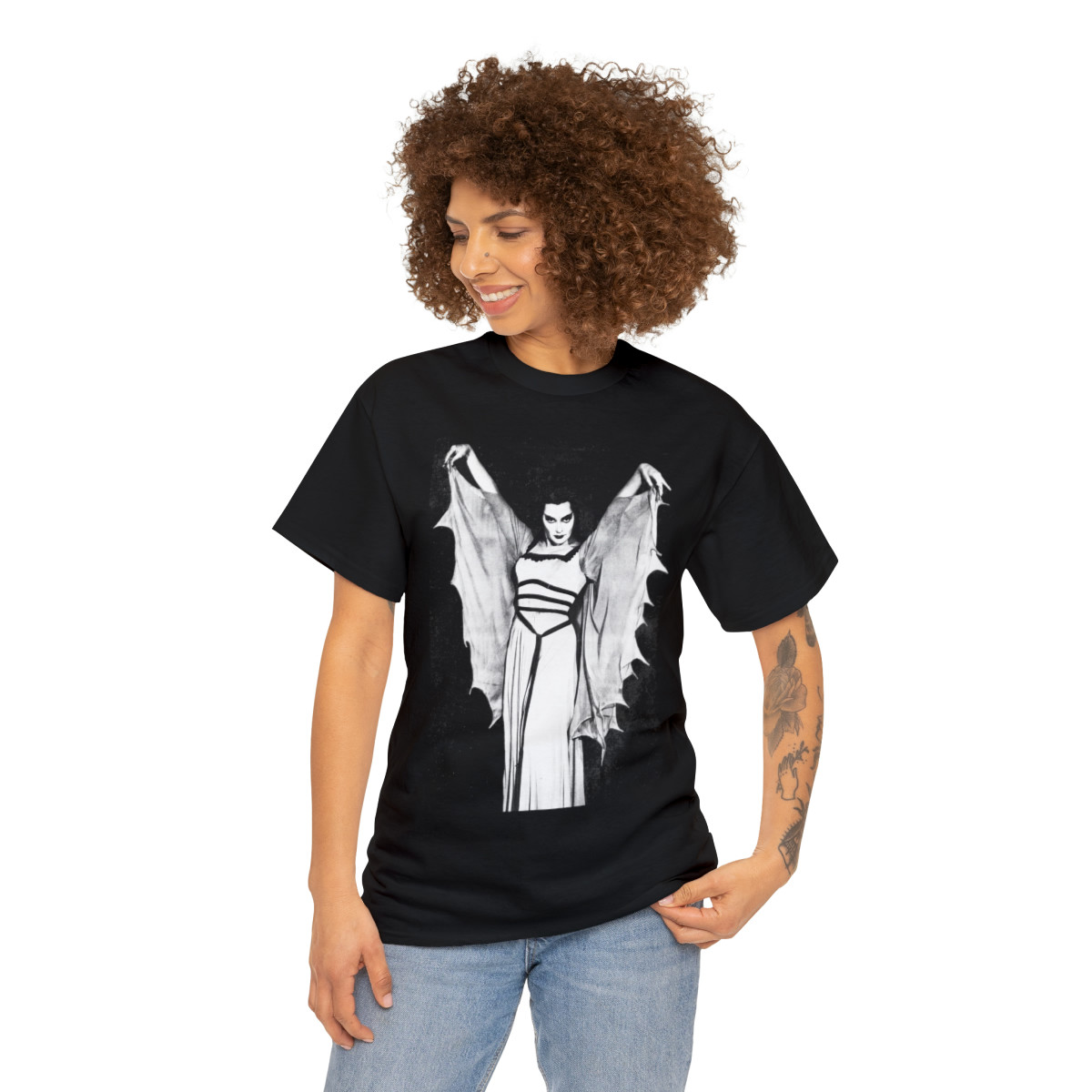 Sexy Lilly Munster  Unisex Heavy Cotton Tee