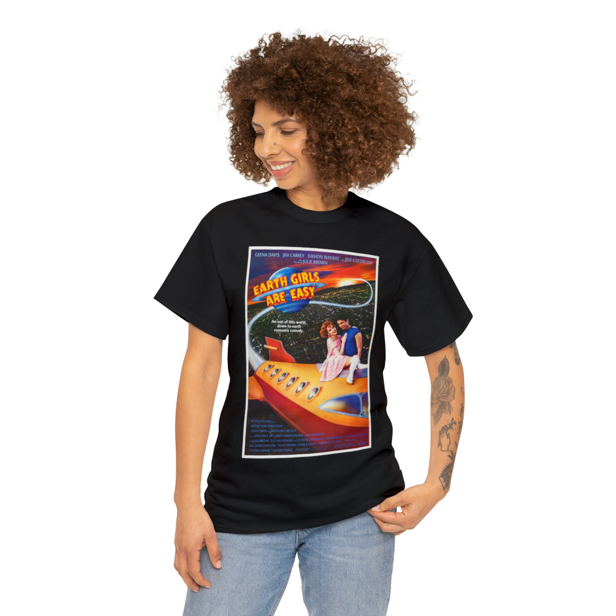Earth Girls Are Easy movie poster Men's Short Sleeve Tee