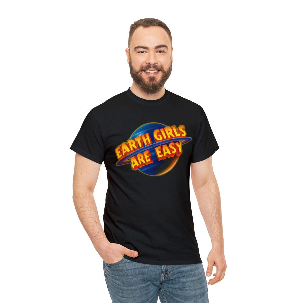 Earth Girls Are Easy movie logo  Men's Short Sleeve Tee