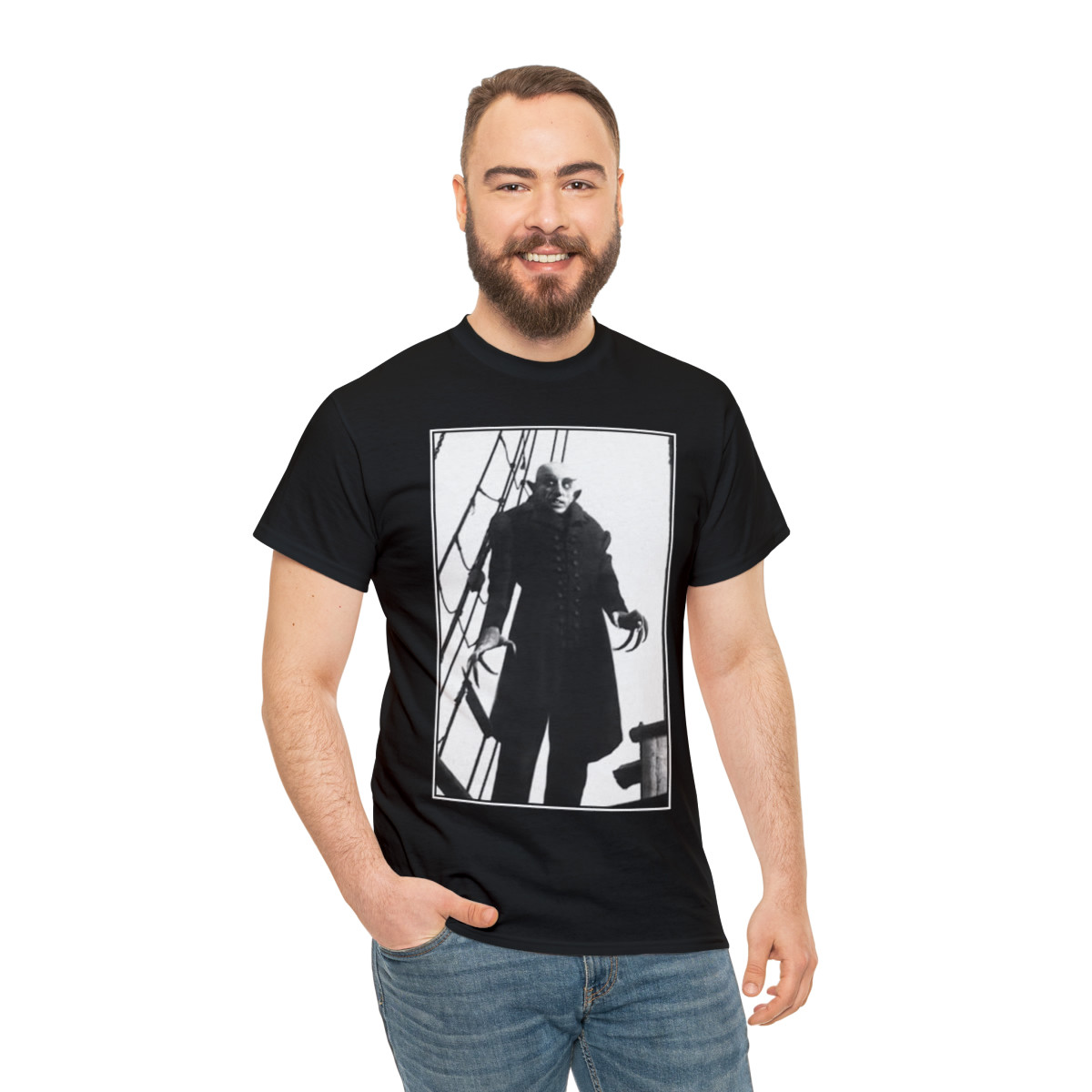  Nosferatu Horror of a Vampire  Sleeve Tee