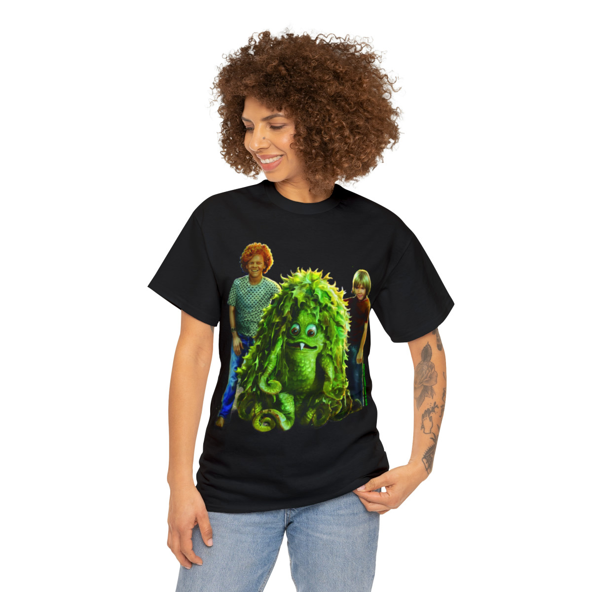 Sigmund the Sea Monsters with kids Sid & Marty Krofft 1970s  Short Sleeve Tee
