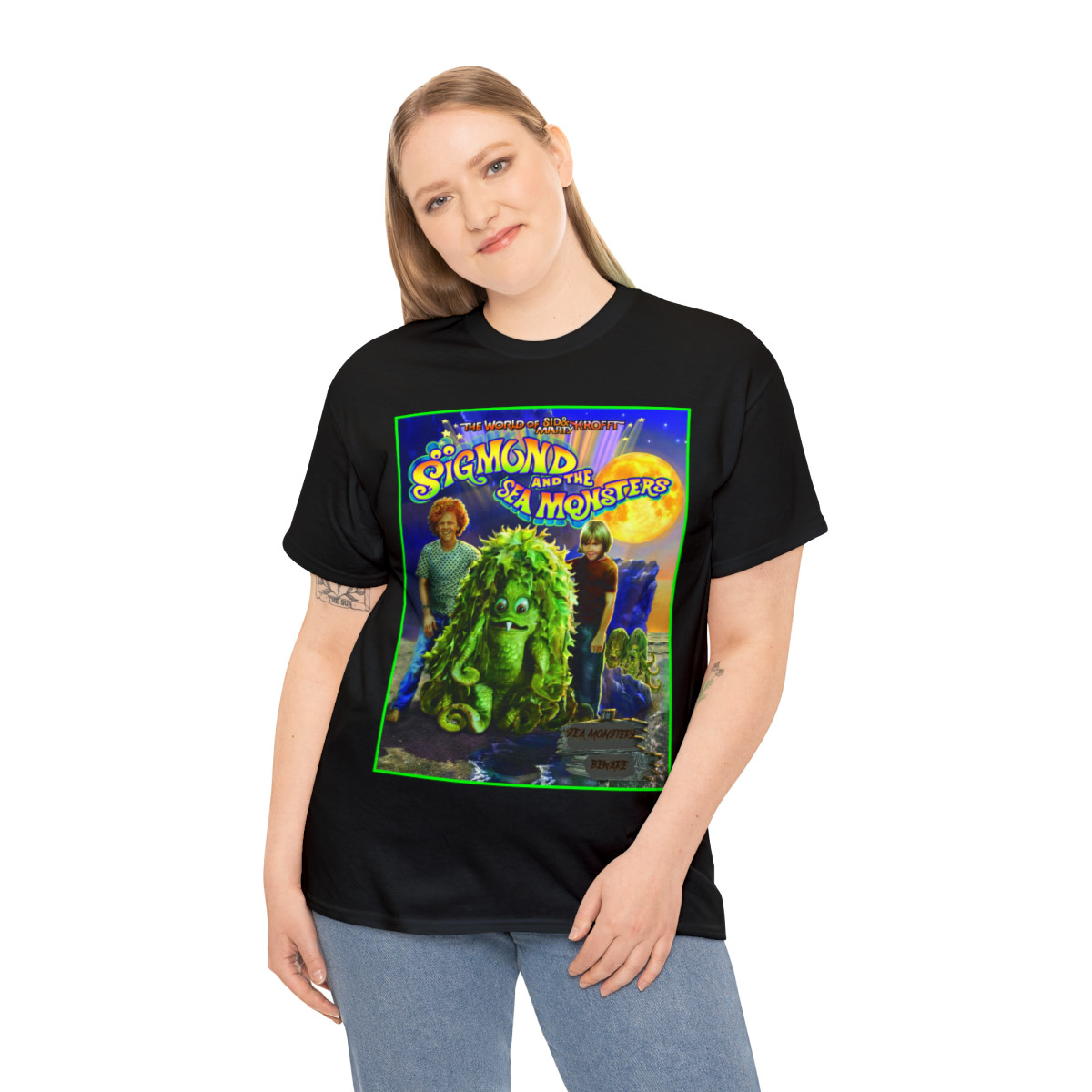 Sigmund and the Sea Monsters Sid & Marty Krofft 1970s Saturdays Short Sleeve Tee